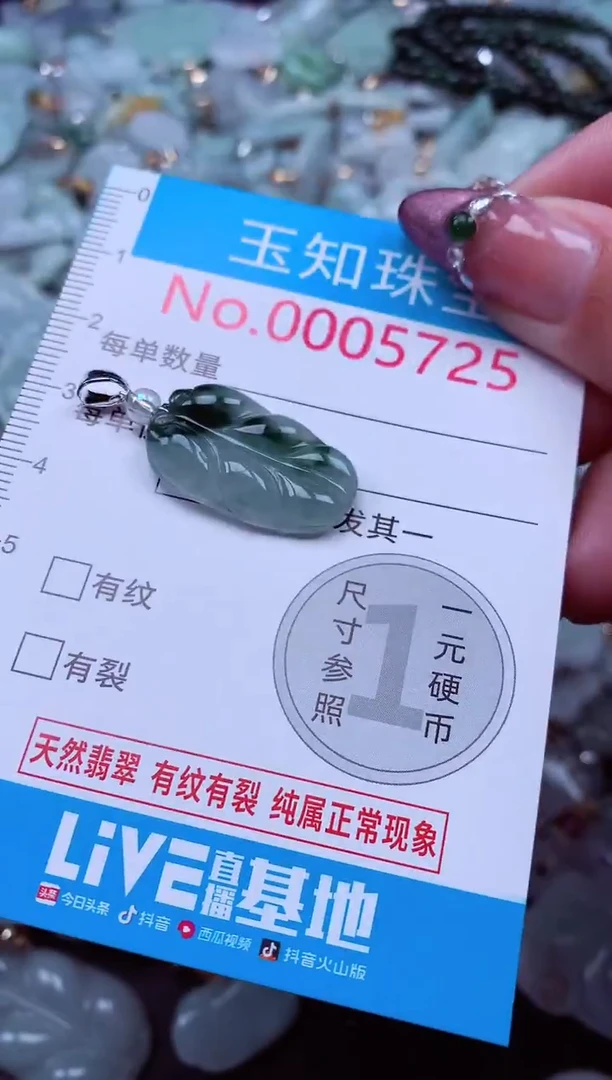 吊坠(不含链)未镶嵌翡翠5725