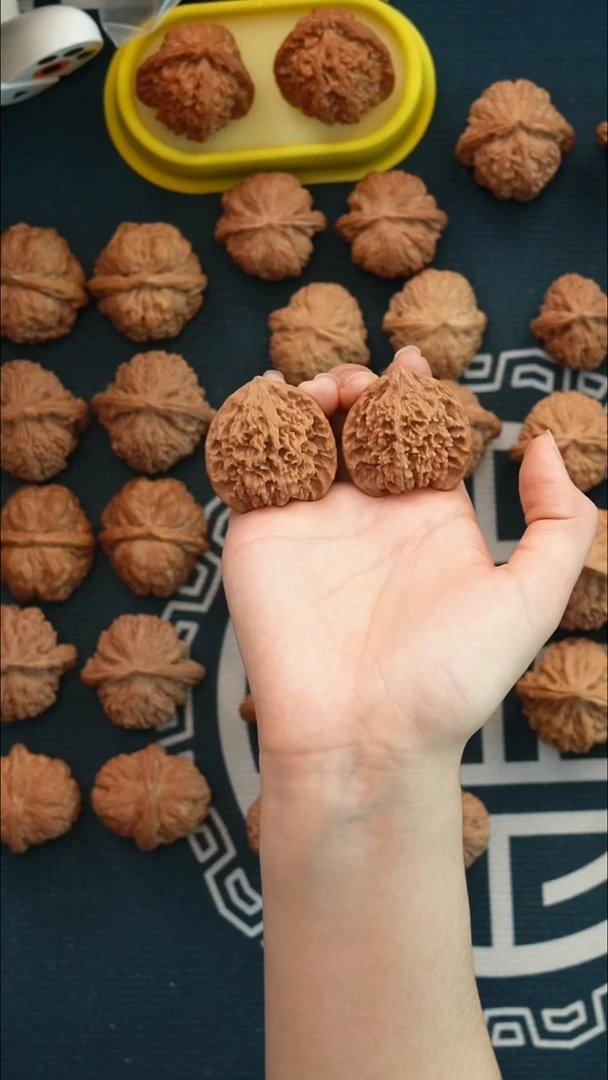 吊坠文玩核桃满天星40全