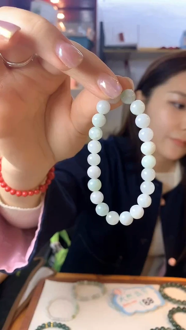 未镶嵌手串翡翠天然翡翠手串8