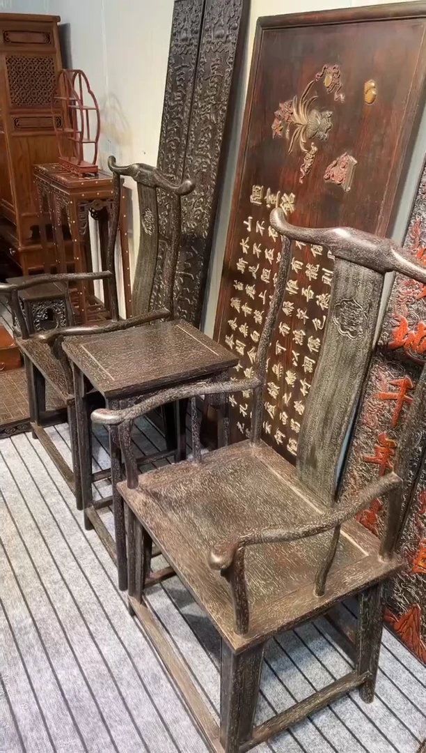 木紫檀雕刻一物一拍