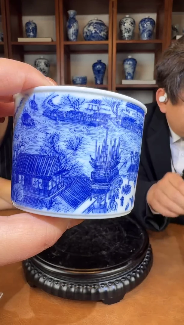 摆件瓷山**子                     流水  104