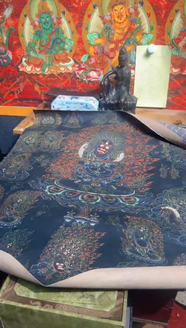 卷轴画卷轴画奥奥的唐卡