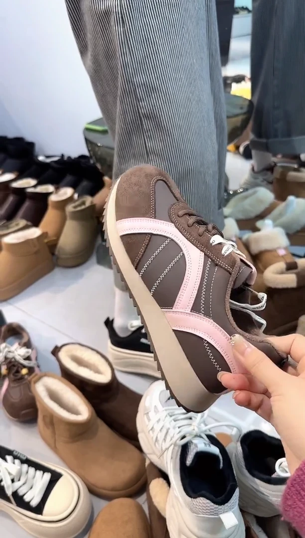 板鞋阿甘鞋棉  V60 棕色 37