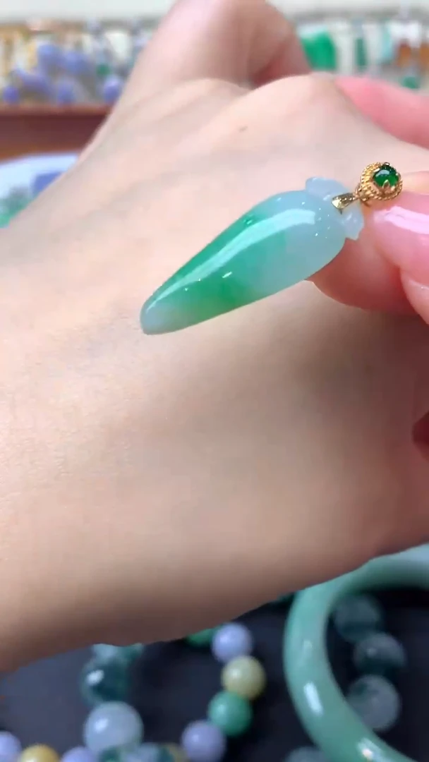 【闪购商品】翡翠颈饰未镶嵌51-天然翡翠