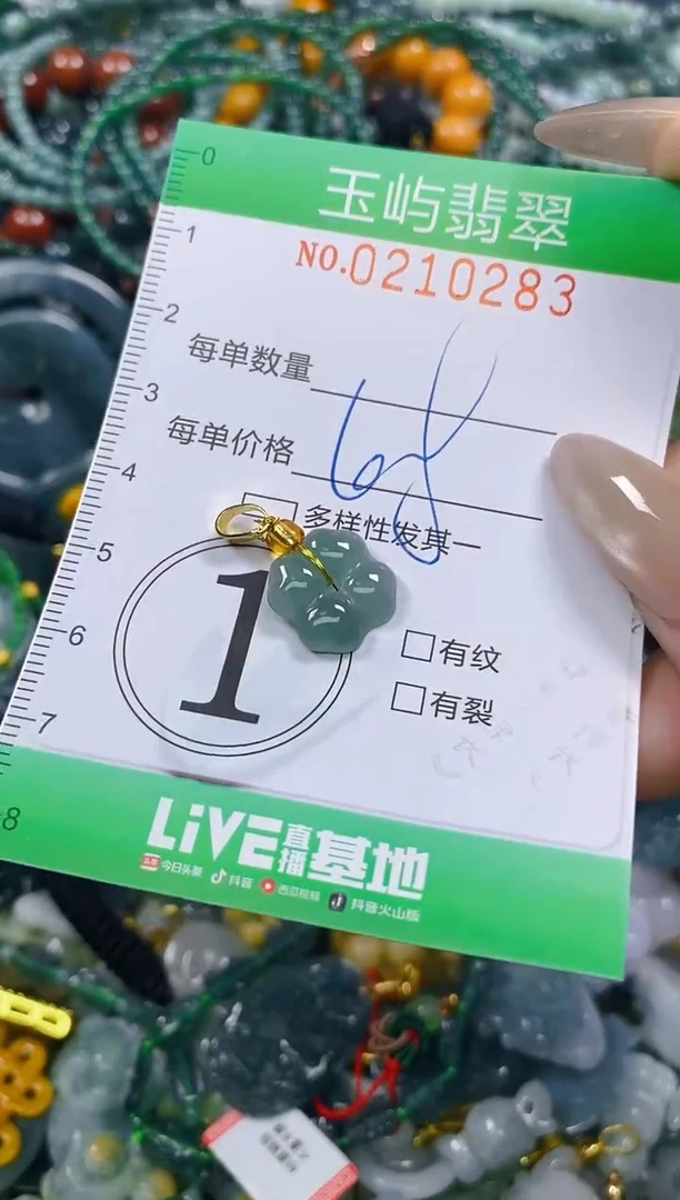 颈饰未镶嵌翡翠闪购0210283