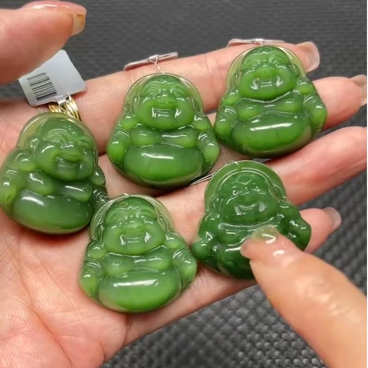 【老郑家】和田玉佛公挂件(多样性发一件) 461