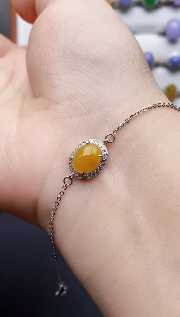 银S925镶嵌戒指翡翠3580