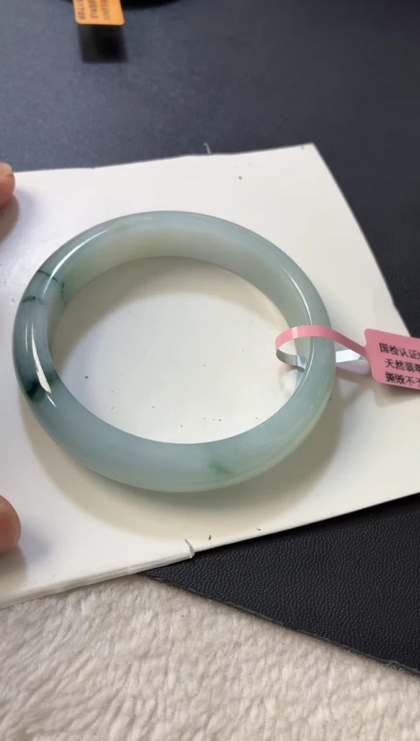 未镶嵌手镯翡翠25号  58圈口