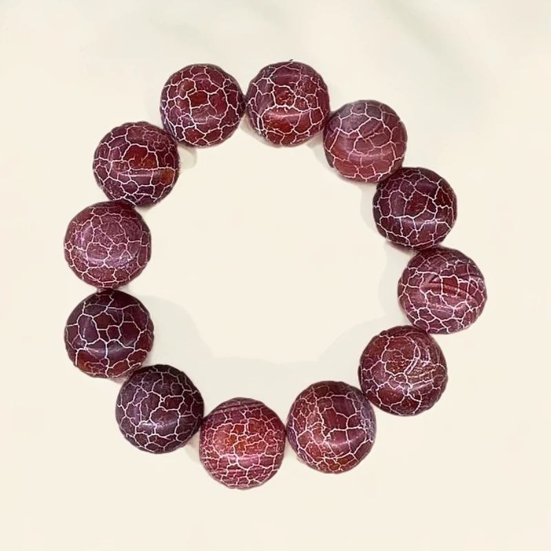 【孟总甄选】天然血胆金莲高端20mm手串