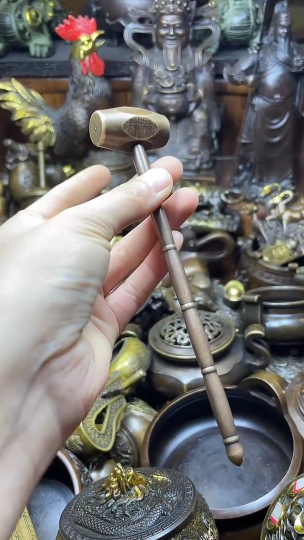 闪购链接，点击下单，有运费险，铜摆件