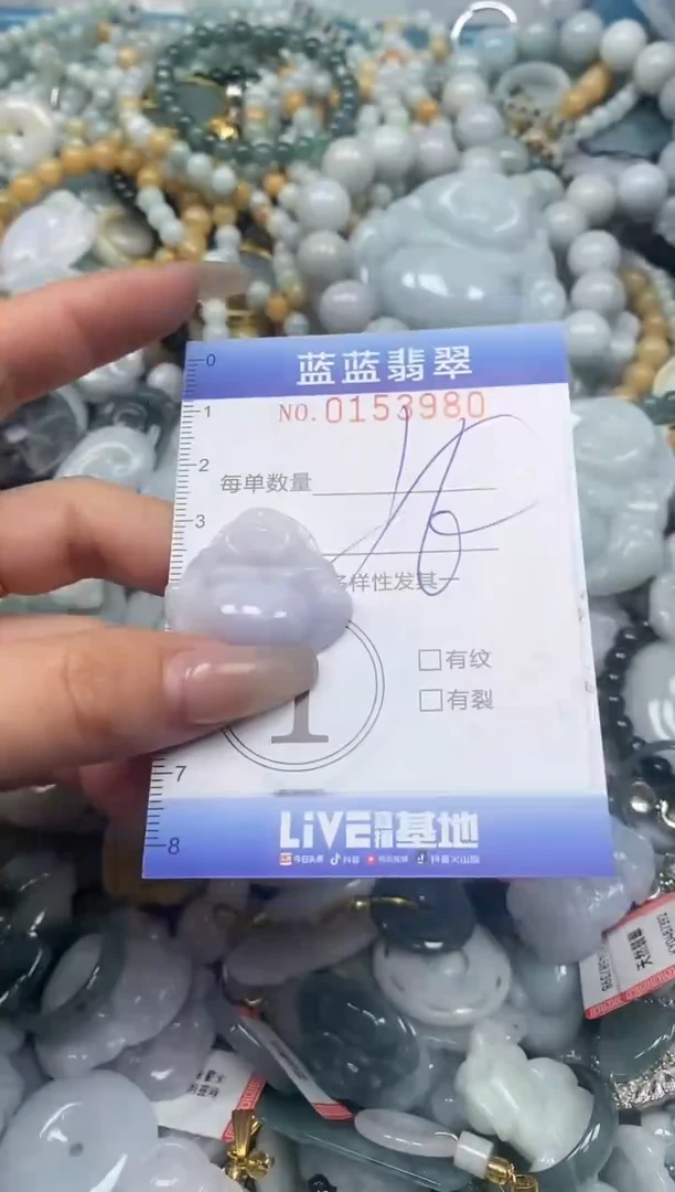 【闪购商品】翡翠颈饰未镶嵌闪购0153980多样性发其一