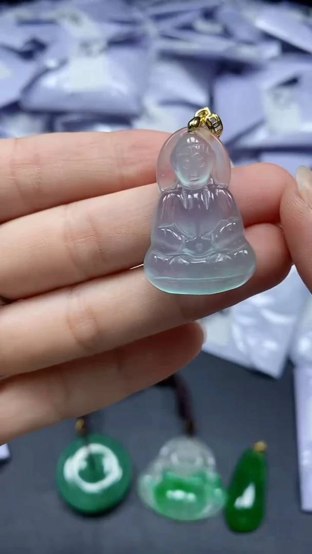 翡翠未镶嵌颈饰高端甄选（一物一图）84