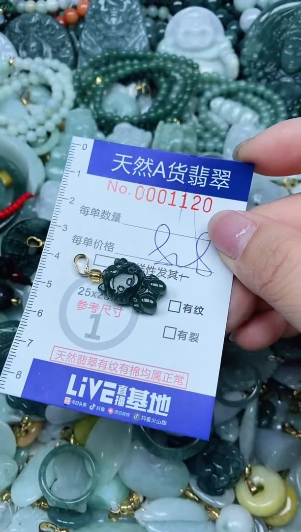 【闪购商品】翡翠吊坠(不含链)未镶嵌翡翠