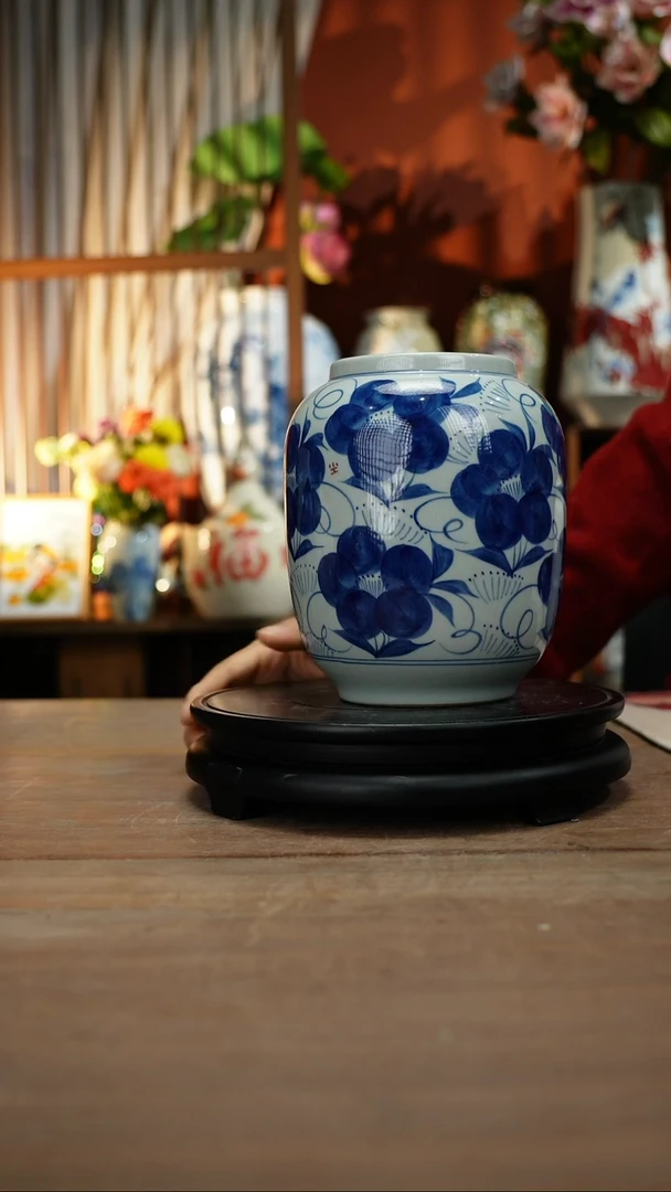 【简家甄选】景德镇设计师釉下手绘陶瓷