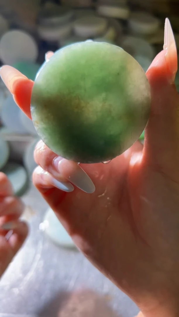 翡翠未镶嵌颈饰翡翠A货小蒋121
