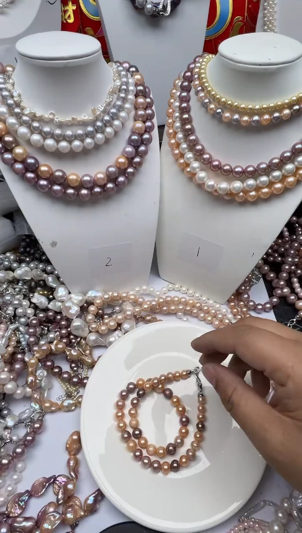 【闪购商品】淡水珍珠颈饰未镶嵌1