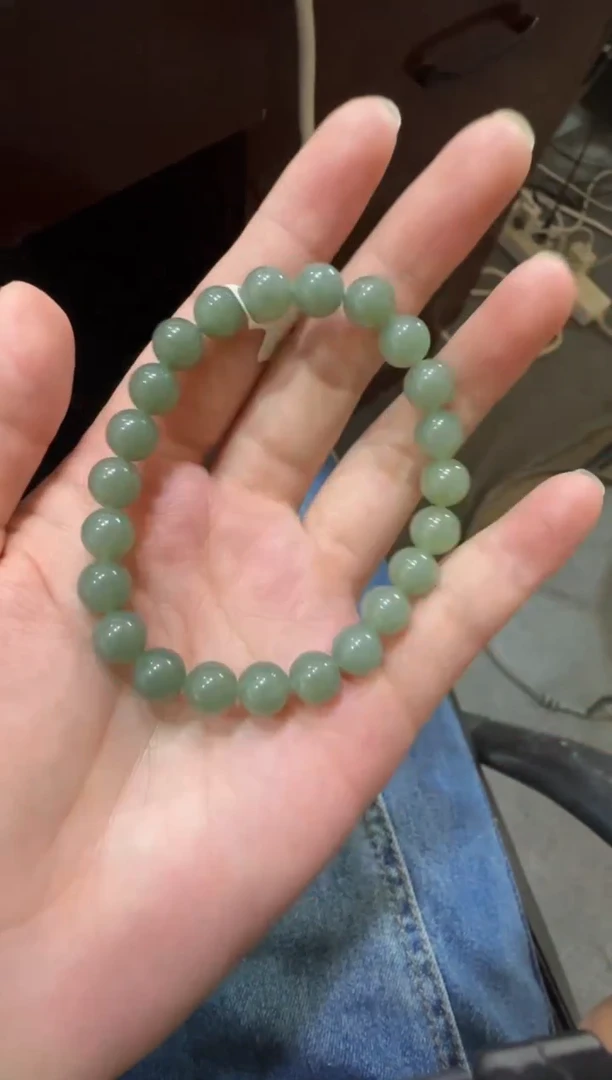 未镶嵌手串和田玉且末蓝手串（产地直发）