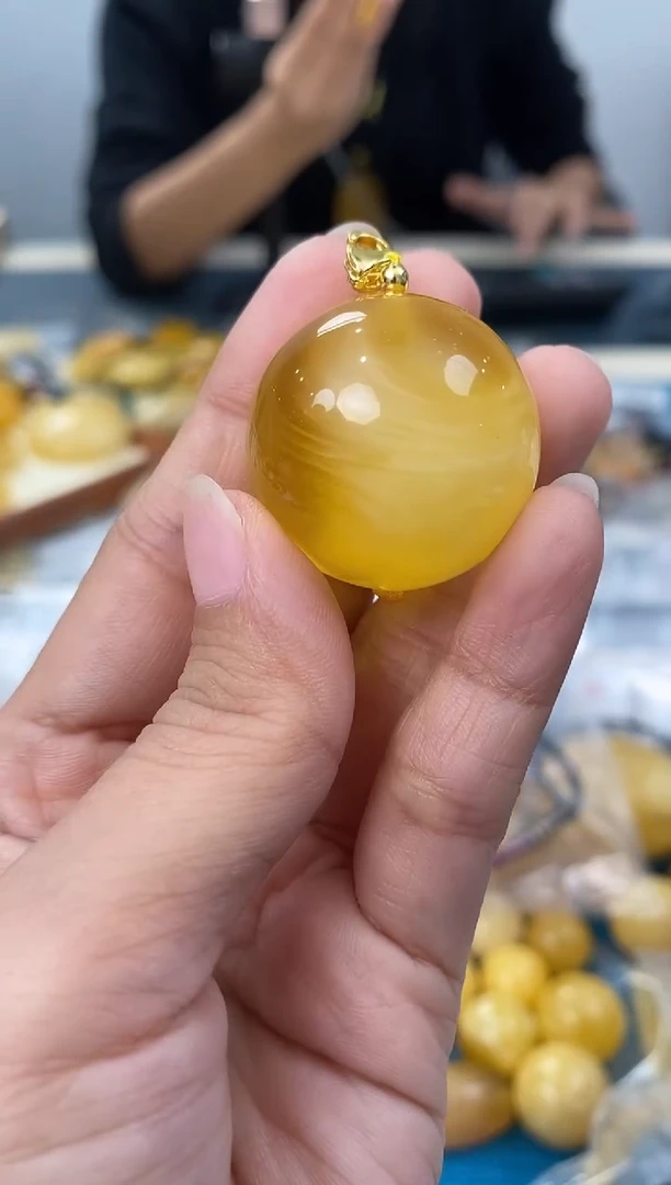 【闪购商品】琥珀裸石未镶嵌天然琥珀蜜蜡珠子