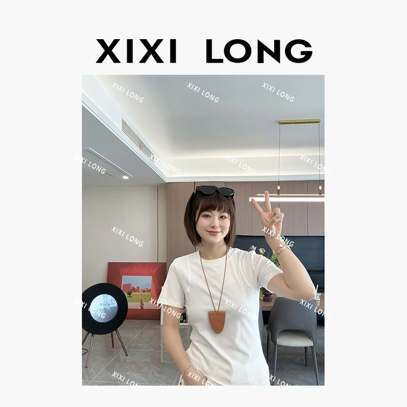 【大喜】（塑形T）圆领修身正肩设计感T恤-251025