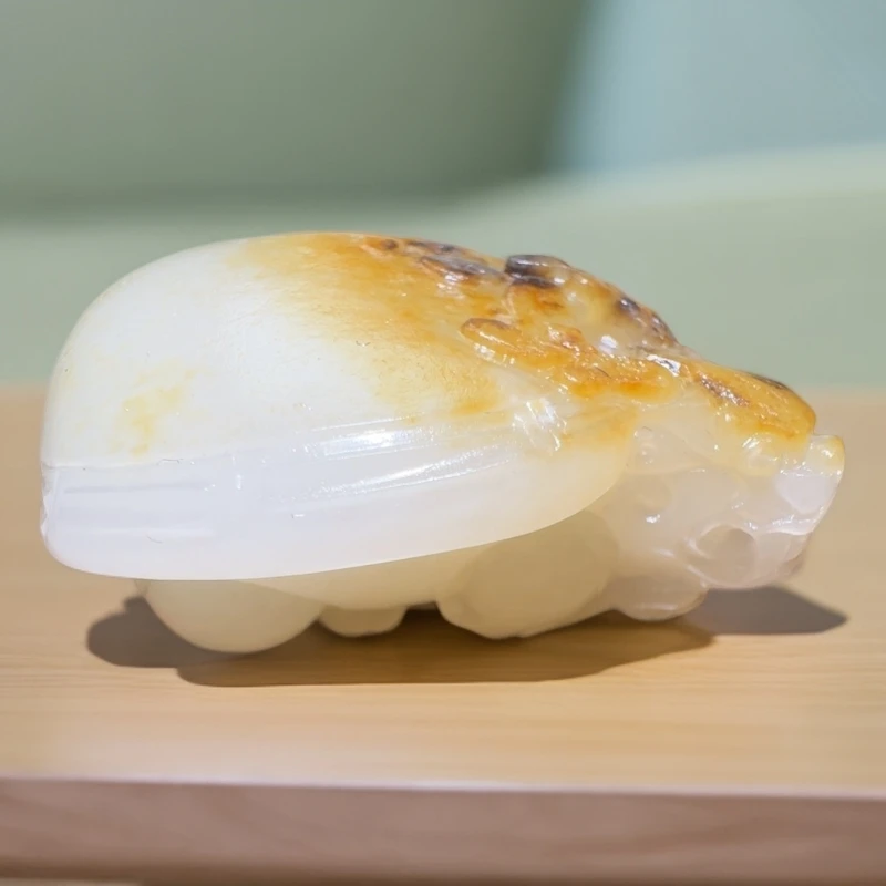 和田玉未镶嵌吊坠(不含链)