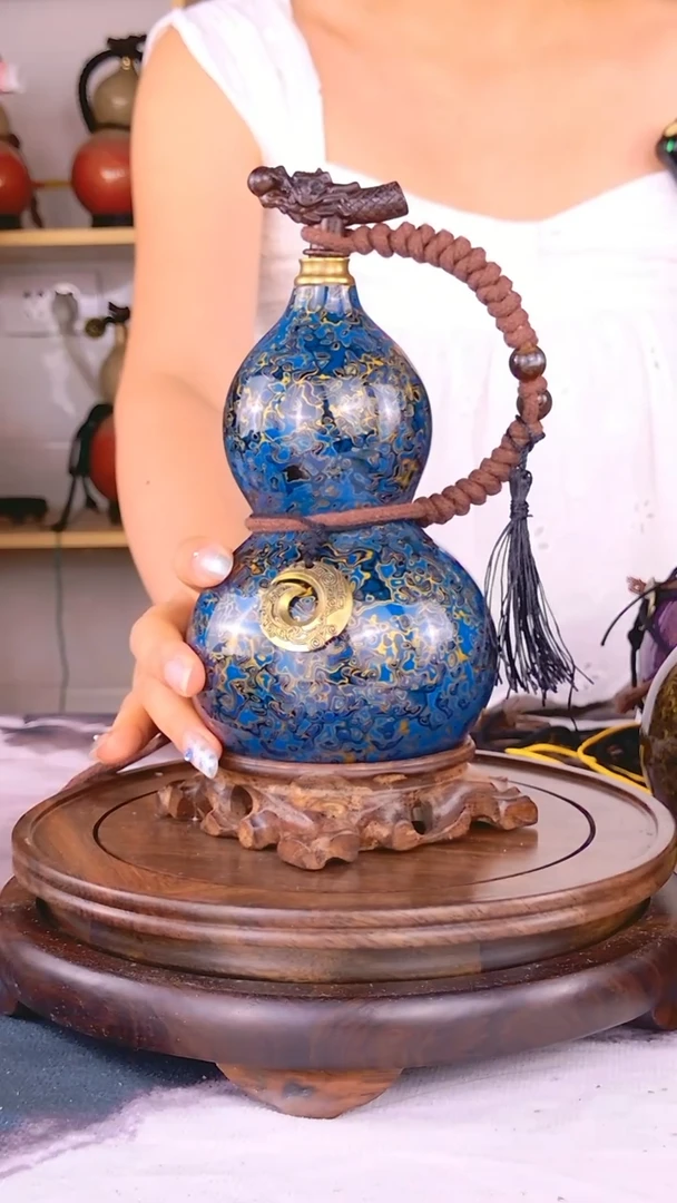 0755大漆一物一拍 非遗酒葫芦