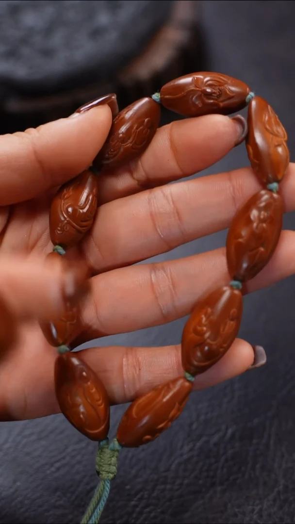 手串/手链橄榄核九林核雕文玩作品