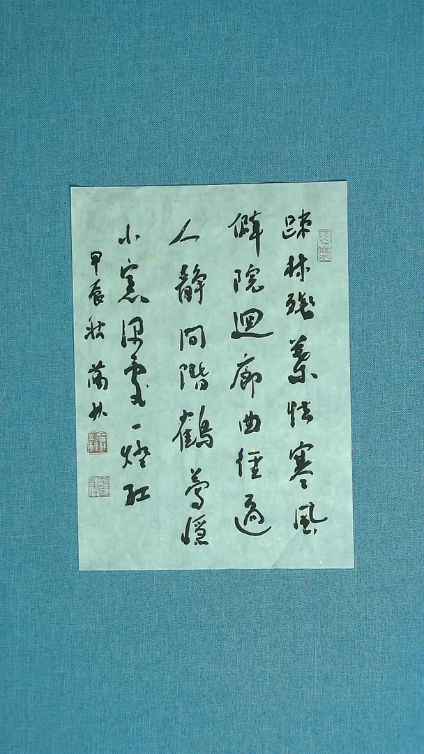 【闪购商品】书法041 甘肃蒲林中书协36*25