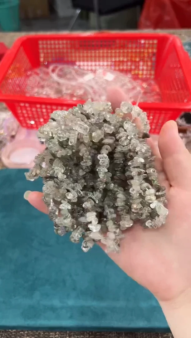水晶手链未镶嵌绿幽灵碎石