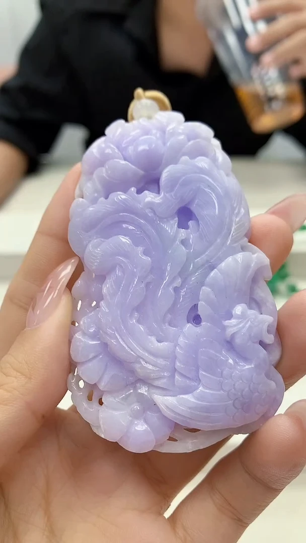 未镶嵌定制翡翠5154ty-毛货挂件120