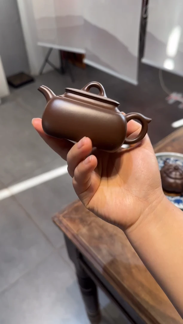 茶壶紫砂慈**之长四方 紫砂壶