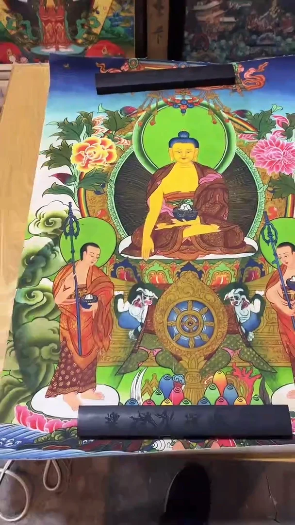 卷轴画卷轴画唐卡商品