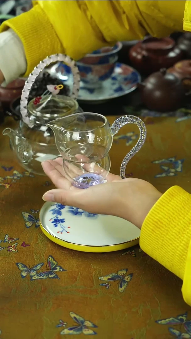 炸茶具 天冷了 围炉煮茶中~~