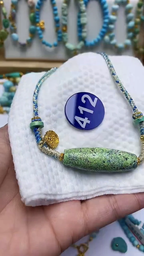 【闪购商品】绿松石项链未镶嵌412