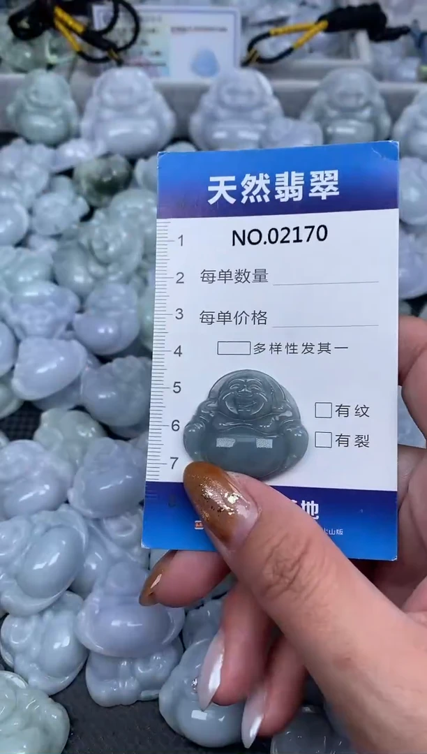 颈饰未镶嵌翡翠纯天然A货缅翡2170