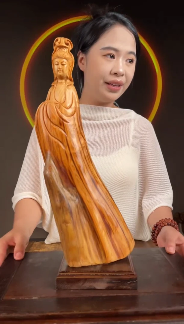 柏木（崖柏）手工摆件,先抢先得! 编号:283