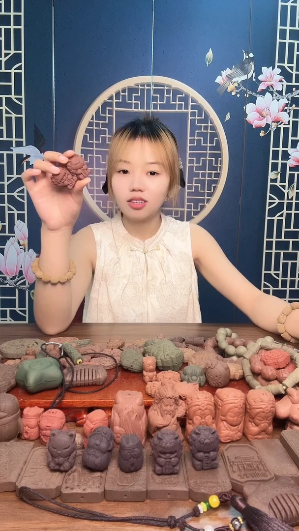 泥塑十韵香招财进宝（备注款式）