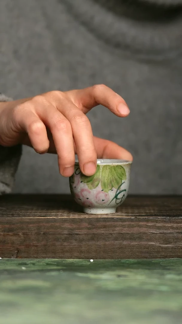 【闪购商品】青诗集手工手绘瓷器