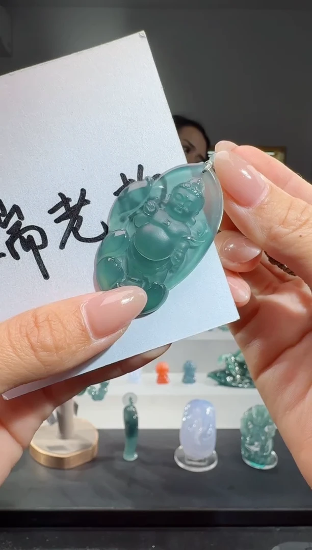 吊坠(不含链)未镶嵌翡翠宝宝佛