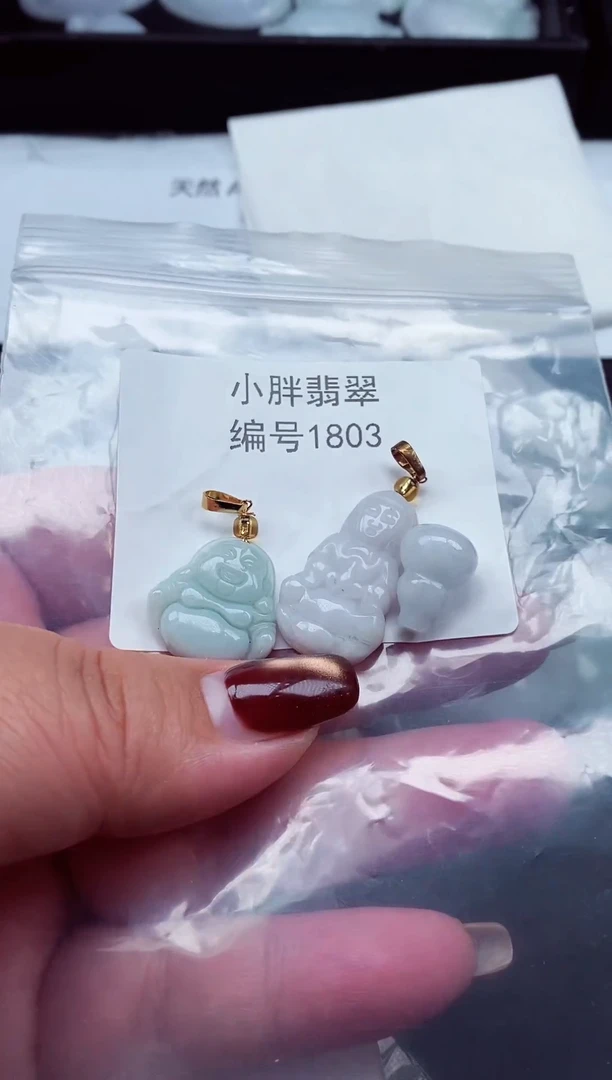 颈饰未镶嵌翡翠缅甸天然A货翡翠1803