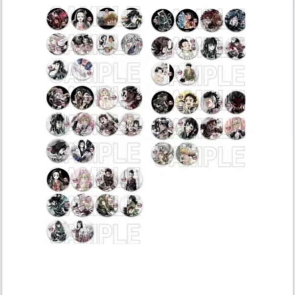 【幸运鹅】鬼灭之刃幕间画吧唧 全1-5 日谷默认代拆