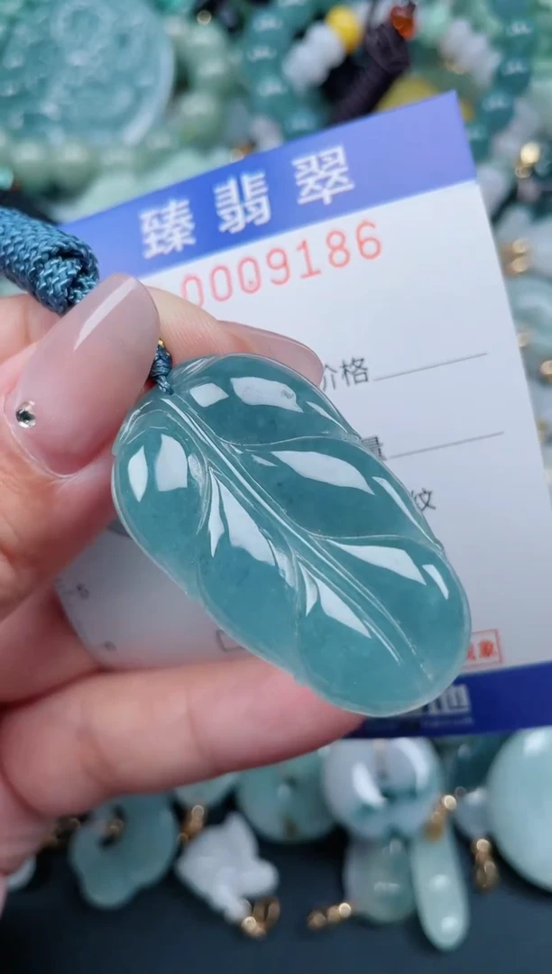 翡翠未镶嵌颈饰.0009186