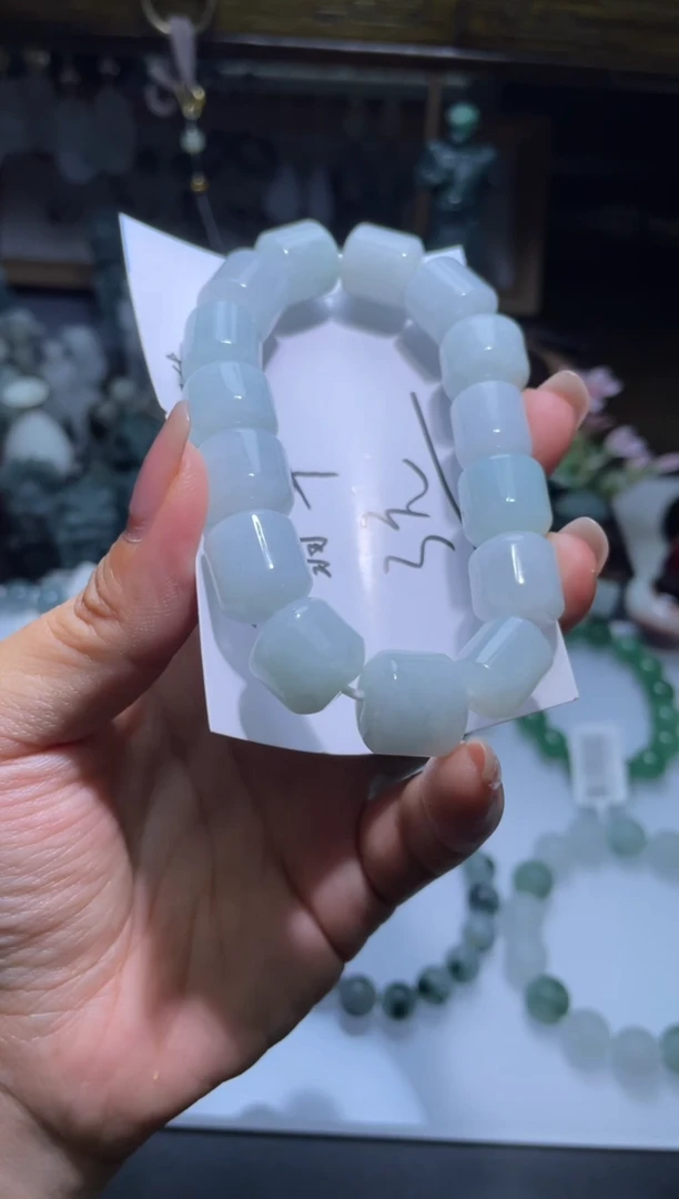 未镶嵌手串翡翠买*天然缅甸A货翡翠17