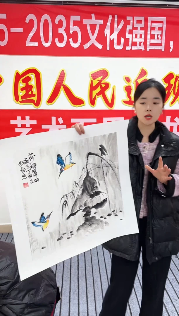 精品国画花鸟作品