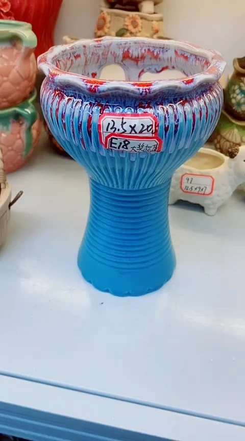 【闪购商品】陶瓷@@E18大奖杯蓝1个