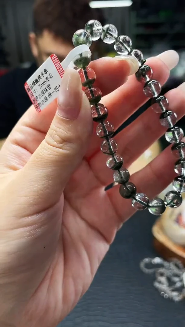 水晶手串未镶嵌手串596