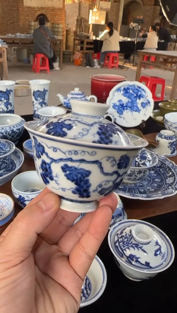 双板桥柴窑双板桥柴窑青花福利