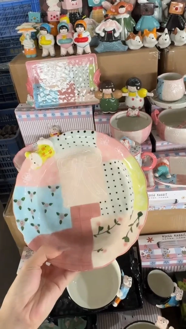陶瓷【唯品瓷】手工手绘陶瓷直播间