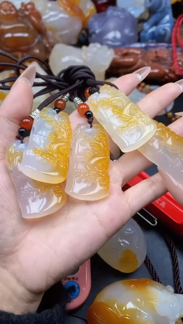 【闪购商品】玛瑙/玉髓颈饰未镶嵌ll