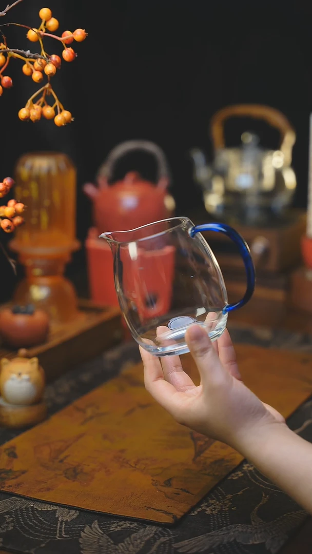 【闪购商品】大号澄然茶海 浅蓝色