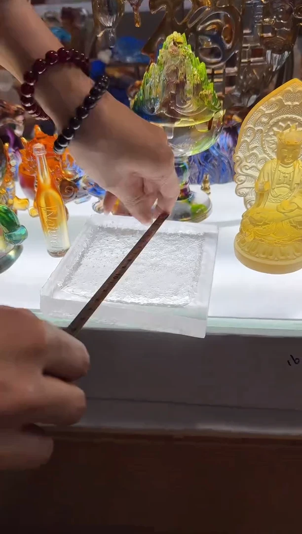 琉璃手工艺品杯垫